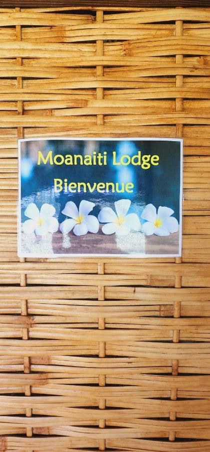 Moanaiti Lodge Maeva Bagian luar foto